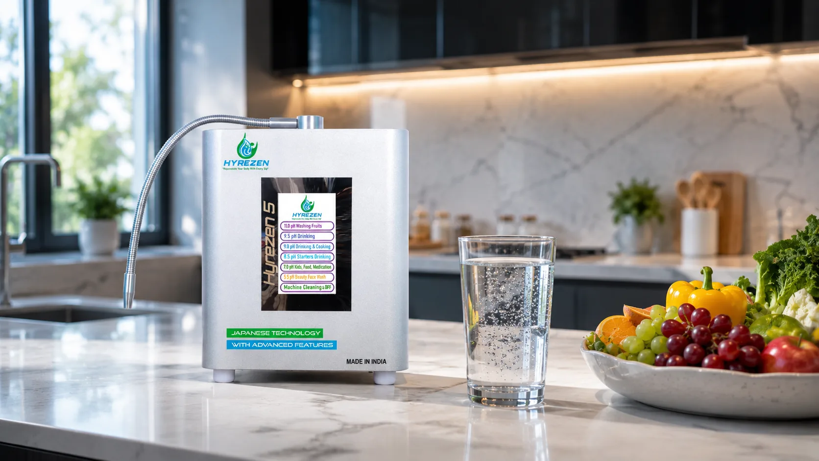 HYREZEN Ionized Water Device